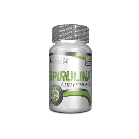Спирулина для спорта BioTechUSA Spirulina 100 Tabs | Зображення 1