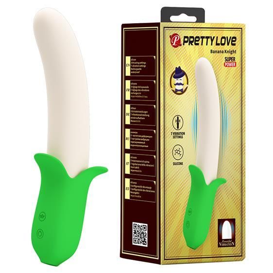 Вібратор - Pretty Love Banana Knight Vibrator Sex Aura