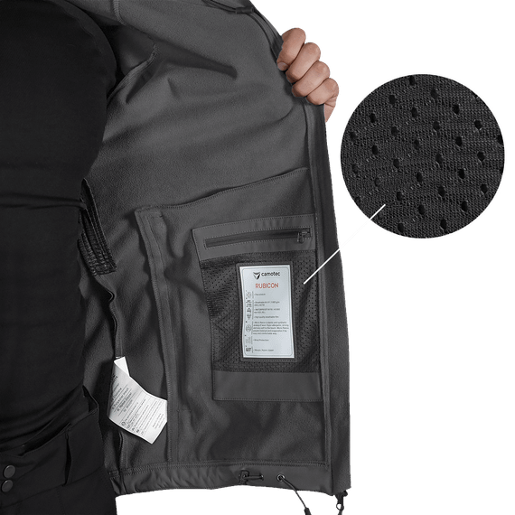 Куртка Rubicon SoftShell Графіт (7494), S | Зображення 6