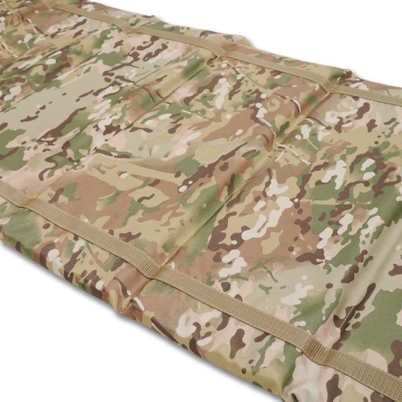 Тактичний розкладний каремат посилений (20мм+стропа) Kiborg К-2 мультикам | Зображення 5