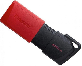 Флешка 128Гб USB 3.2 чорний/червоний DT Exodia M Kingston