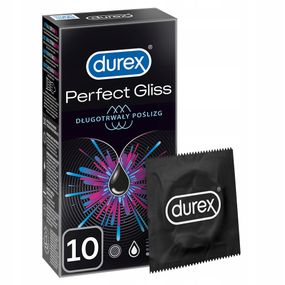 Упаковка презервативів Durex Perfect Gliss 10шт.