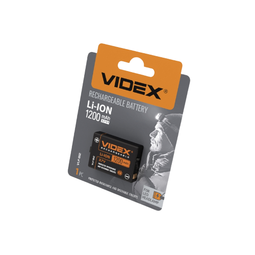 Акумулятор VLF-B12 Li-lon 1200mAh захист (бл-1шт) Videx