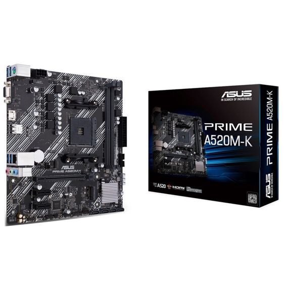 Материнська плата ASUS PRIME A520M-K | Зображення 1