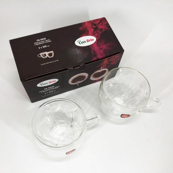 Набор кружок с двойной стенкой, Набор стаканов с двойными стенками Стаканы и чашки двойным дном NO-43 | Зображення 7