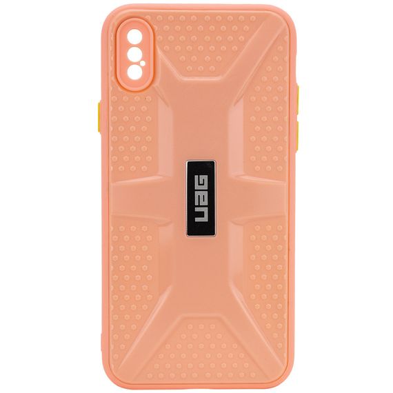 Чехол TPU+PC UAG для Apple iPhone XS Max (6.5") TPU+PC, Full camera, Рожевий