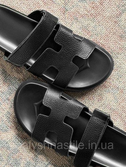 Женские тапки Herni black ДЛ7289 | Зображення 3