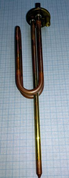 Тэн медный 1500w для бойлера  Ariston (Аристон) Novatec (Новатек) Rоund (Раунд) Thermowatt(Италия) | Зображення 3