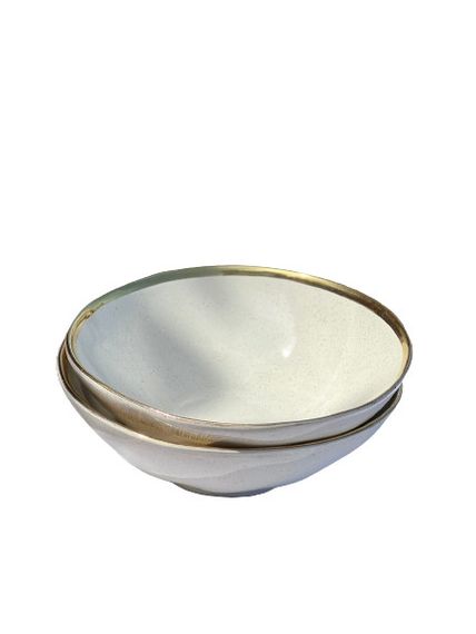 Салатник Декор Кераміка Cappuccino Gold КГ-700-Т 700 мл