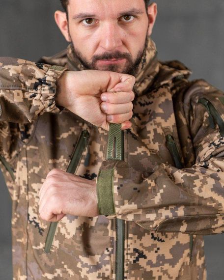 Тактична куртка софтшел Kord second generation pixel ВТ7803 | Зображення 8