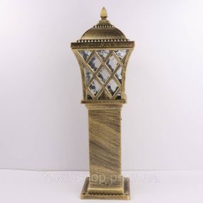 Фонарь уличный на ножке 3242/60-bg Золото 60х18х18 см.