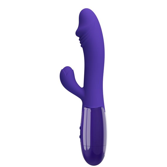 Вибратор с клиторальной стимуляцией Pretty Love Snappy Youth, 30 vibration functions Sex Aura | Зображення 2