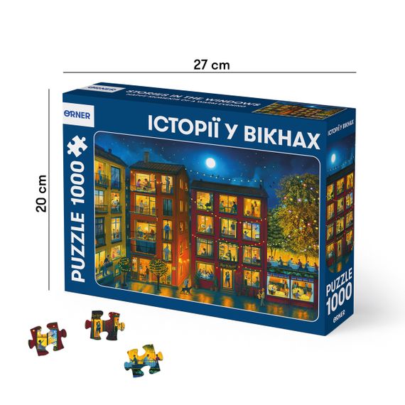 Пазл Історії у вікнах (1000 елементів) | Зображення 2