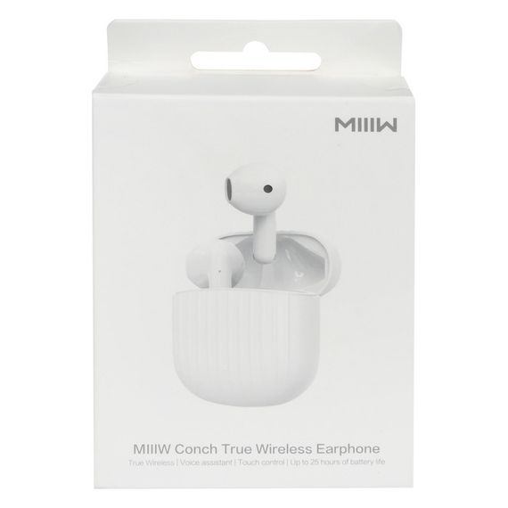 Навушники Xiaomi MiiiW Conch True Wireless Earphone W200 White (MWTW04) | Зображення 4