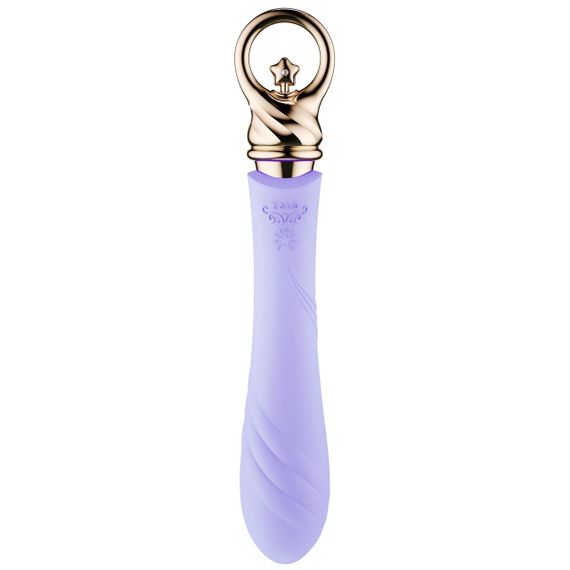 Вибратор для точки G с подогревом Zalo Sweet Magic - Courage Fantasy Violet sexstyle