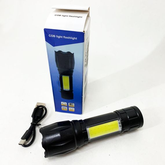 Яскравий тактичний ліхтарик, Зручний ручний ліхтар, Потужний світлодіодний кишеньковий ліхтарик KC-89 | Зображення 3