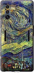 Чехол на Xiaomi Poco F4 GT Винсент Ван Гог. Звёздная ночь "163u-2958-17620"