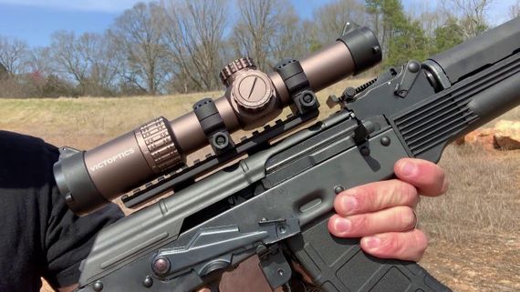 Прицел оптический VECTOR OPTICS S6 1-6X24 SFP FDE Оптический прицел Оптический прицел для АК Прицел | Зображення 6