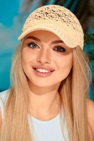 Вязаная бейсболка «Tipster» (4960) жемчужный