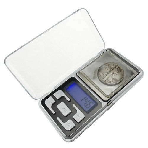Весы ювелирные электронные карманные POCKET Scale портативные маленькие миллиграммовые мини весы | Зображення 3