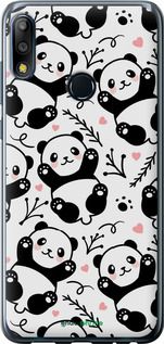 Чохол на Asus Zenfone Max Pro M2 ZB631KL Панди "4318u-1641-2448"