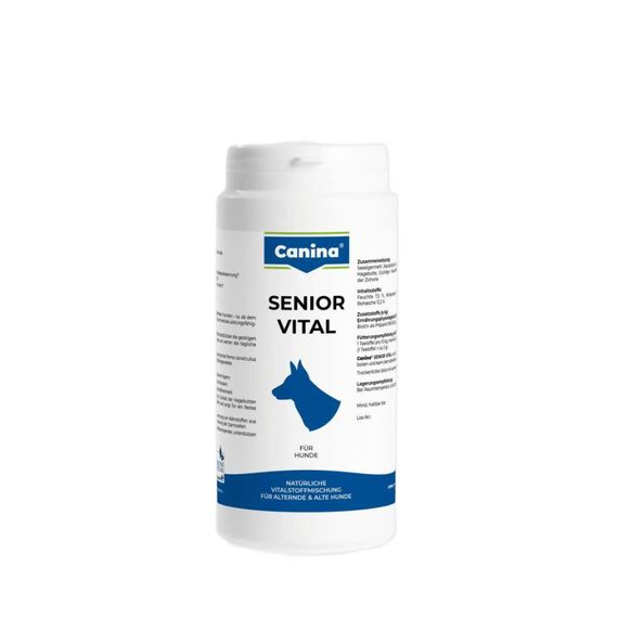 Витамины Canina Senior Vital для пожилых собак, старше 7 лет, 250 г | Зображення 1