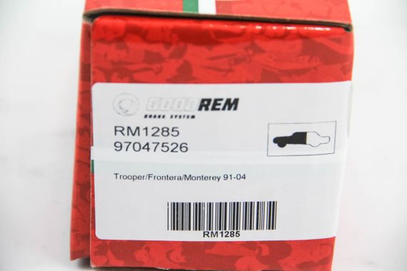 Колодки передні гальмівні Trooper/Frontera/Monterey 91-04, GOODREM (RM1285) | Зображення 2