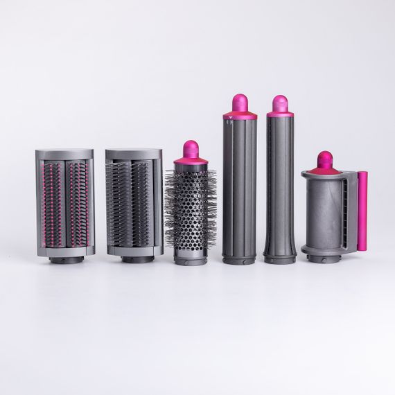 Мультистайлер для волос Airwrap Complete Long 6 насадок, розовый X9P | Зображення 1