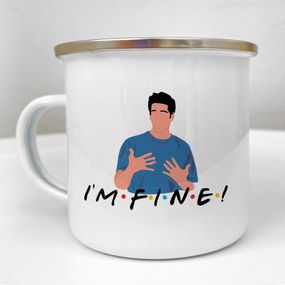 Чашка металева Camper I'm fine! 250 мл (KRM_DR001)
