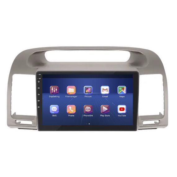 Штатная магнитола Lesko для Toyota Camry V (XV30) Рестайлинг 2004-2006 9" 4/64Gb/ 4G/ Wi-Fi/ CarPlay Premium | Зображення 1