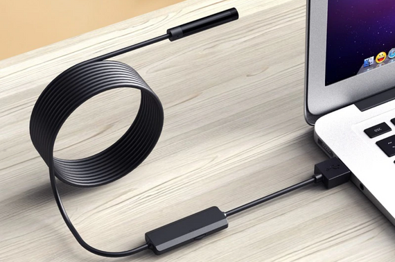 Ендоскоп камера Primo 8mm HD 1200P Wi-Fi жорсткий кабель USB 2m для Android / iOS / Windows / Mac | Зображення 2