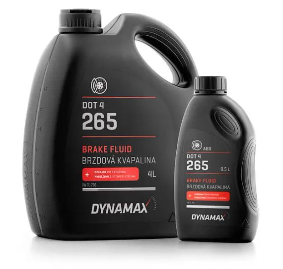 Гальмівна рідина DOT 4 DYNAMAX 265 1л