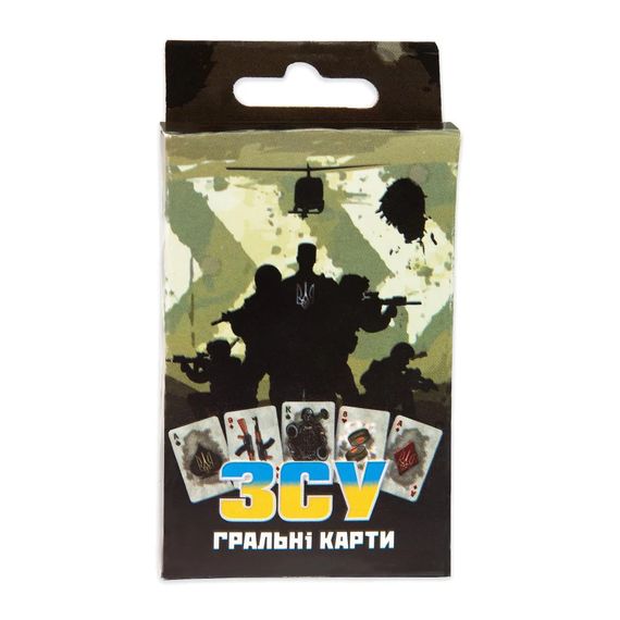 Настольная карточная игра Strateg ВСУ на украинском языке (30287)