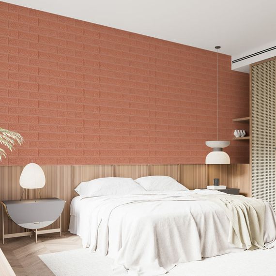 Панель стінова в рулоні 3D 700х19600х3мм Пудра SW-00001919 | Зображення 5