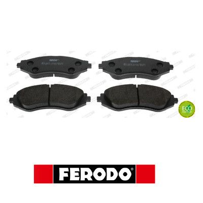 Передні гальмівні колодки Ланос 1.6 R14 FERODO - FDB1369