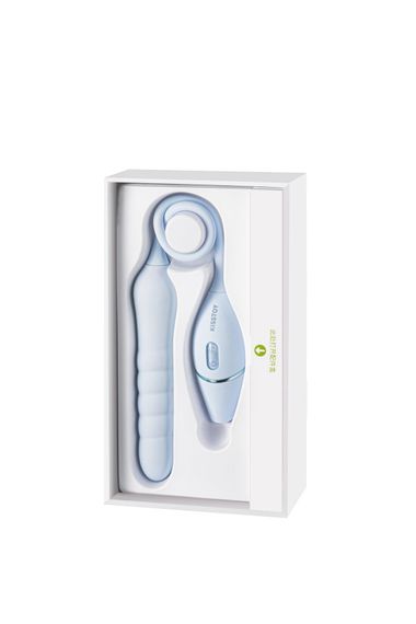 Пульсатор з вакуумним стимулятором KISSTOY Cathy III Light Blue, 5 режимів вакууму, 10 режимів пульсації | Зображення 1