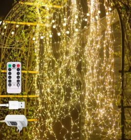 Гірлянда Смарт Кінський хвіст Bluetooth 30 ниток по 2м з пультом