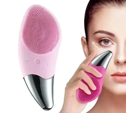 Силіконова щітка-масажер для обличчя Sonic Facial Brush | Зображення 5