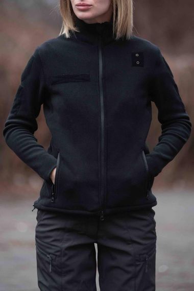 Кофта жіноча чорна Military Polartec Black Поліція