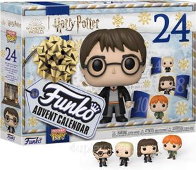 Адвент Календар Гаррі Поттер. Funko Pop! Advent Calendar Harry Potter. Новорічний набір фігурок Фанко Поп