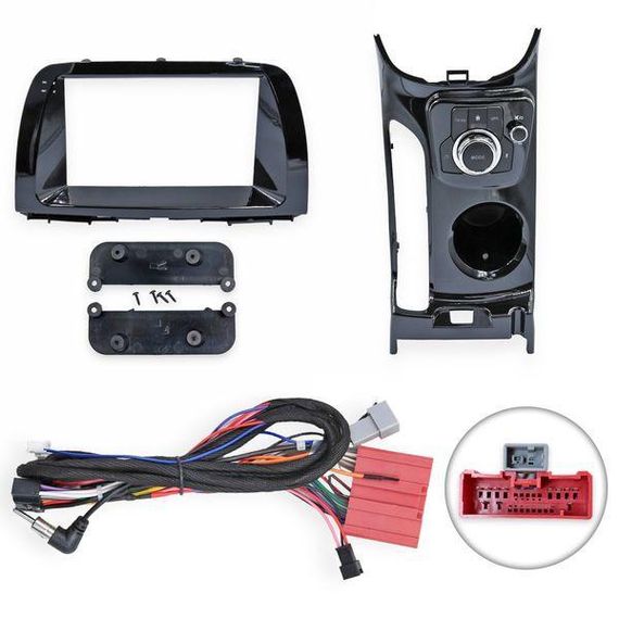 Штатна магнітола серії QIV Q1 під Mazda CX5 CX-5 CX 5 1 KE 2012-2015 (K) 9 дюймів | Зображення 1