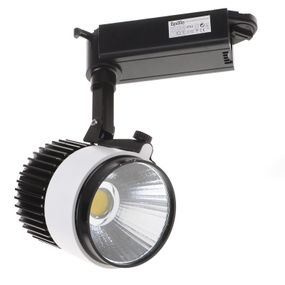Світильник трековий поворотний LED 405/20W NW COB WH/BK Brille 32-285