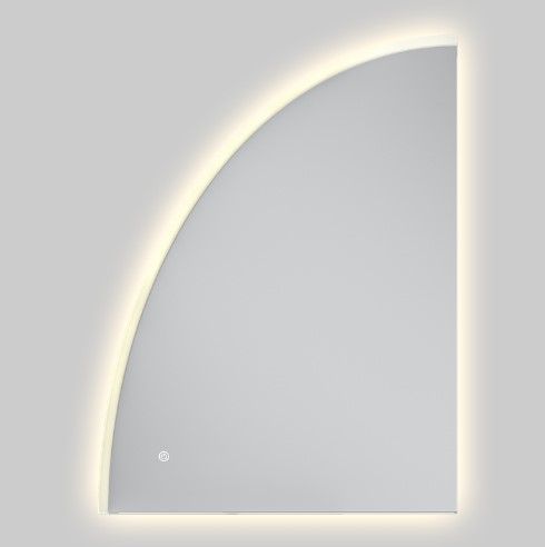 Дзеркало Mixxus Premium TOPPER MS02-75x100 (LED Touch, Anti-fog (3-6,5kK)) (MP6634) | Зображення 2