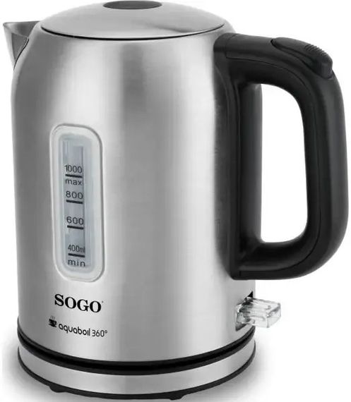 Электрочайник SOGO SS-7780 1 л серебристый | Зображення 2