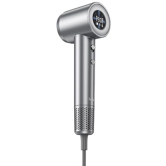 Фен для волос Hoco HP10 with digital display (1600W) Gray