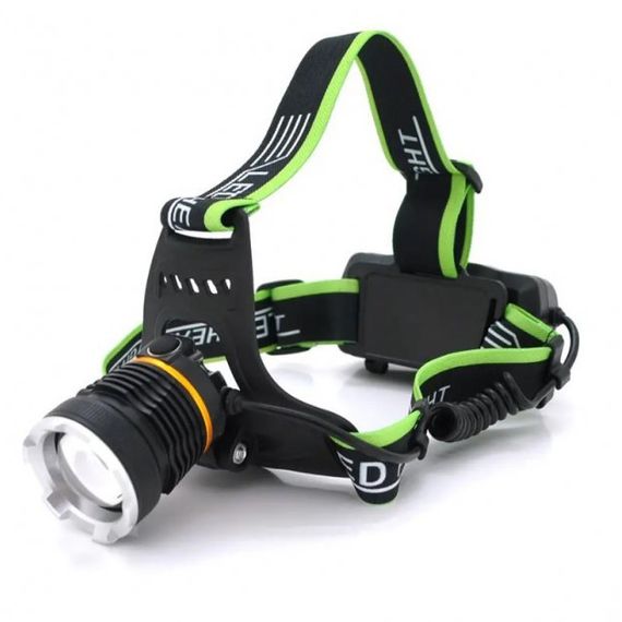 Led фонарь на голову Bailong BL-A7-P50, Наголовный фонарь Налобный для туризма рыбалки и охоты YQ-59 | Зображення 2