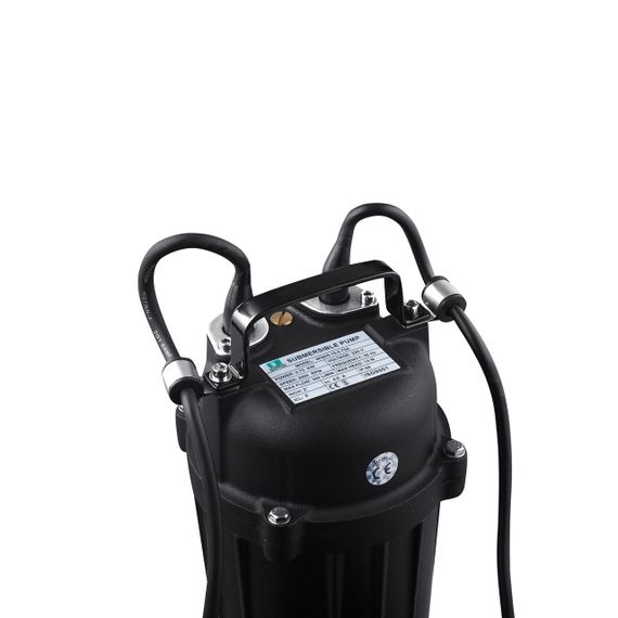 Насос фекальний Pumpman WQD5-15-0.75A Нmax 14 м Qmax 18 куб.м 750 Вт (чавун) | Зображення 2