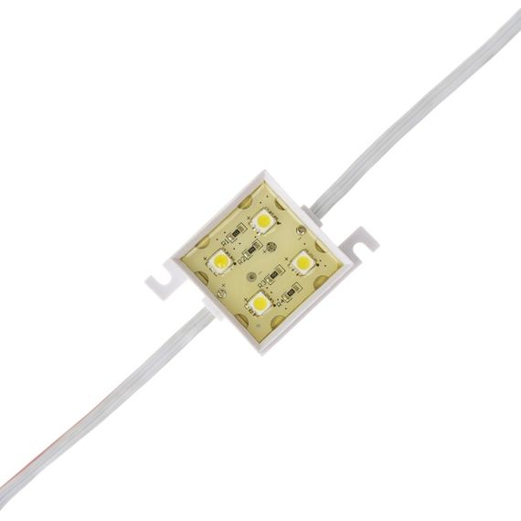 Светодиодный модуль 12V 0.96W SMD 5050 CW IP20 (BY-012/4)