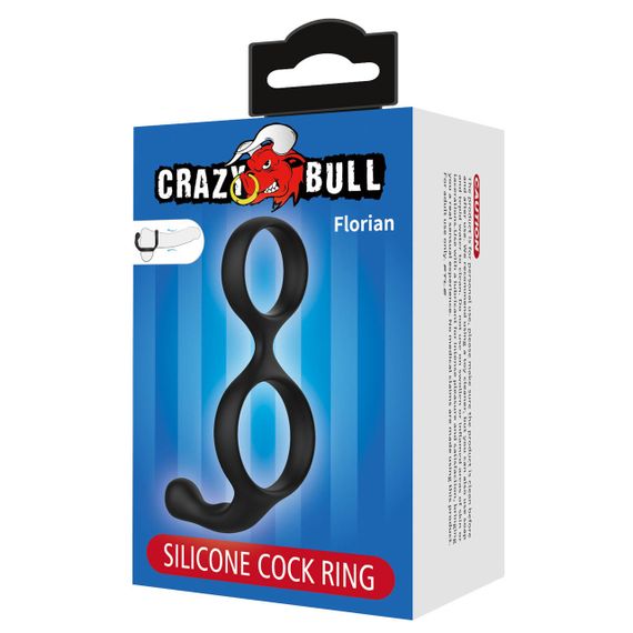 Ерекційне кільце Crazy Bull - Florian Silicone Cock Ring, BI-210232 Sex Aura | Зображення 6