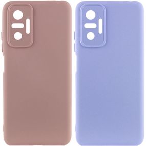 Чехол Silicone Cover Lakshmi Full Camera (A) для Xiaomi Redmi Note 10 Pro / 10 Pro Max Чохлі, Зелений / Pistachio, Силікон, Full camera, Накладка